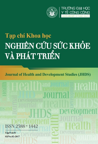 Tạp chí Khoa học Nghiên cứu Sức khỏe và Phát triển